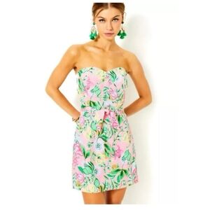 Kylo Strapless Skirted Romper